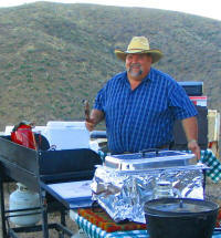 SCOTTSDALE ARIZONA JEEP HUMMER TOUR COOKOUT CHEF
